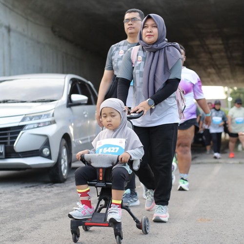 Race photo from KEDIRI HALF MARATHON 2026