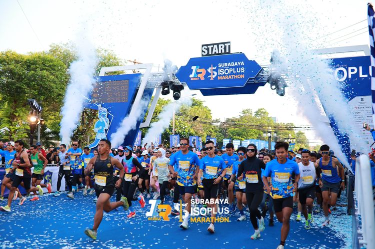 Race photo from SURABAYA ISOPLUS MARATHON 2025