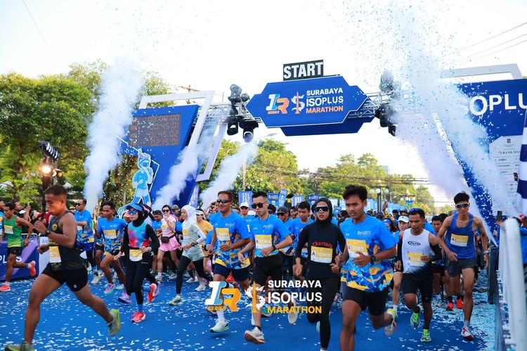 Race photo from SURABAYA ISOPLUS MARATHON 2025
