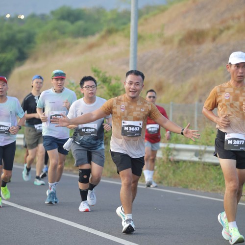 Race photo from KEDIRI HALF MARATHON 2026