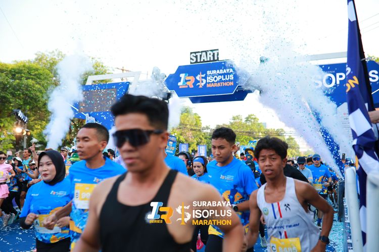 Race photo from SURABAYA ISOPLUS MARATHON 2025
