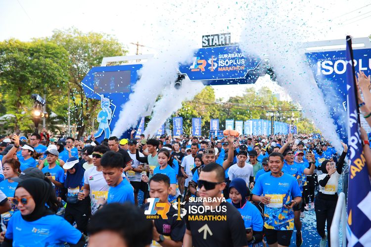 Race photo from SURABAYA ISOPLUS MARATHON 2025