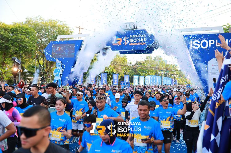 Race photo from SURABAYA ISOPLUS MARATHON 2025