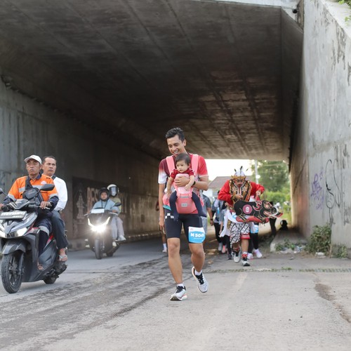 Race photo from KEDIRI HALF MARATHON 2026