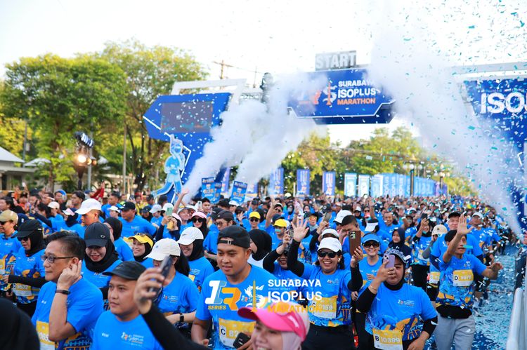 Race photo from SURABAYA ISOPLUS MARATHON 2025