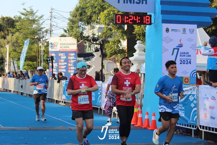 Race photo from Jabar Run 10K 2024