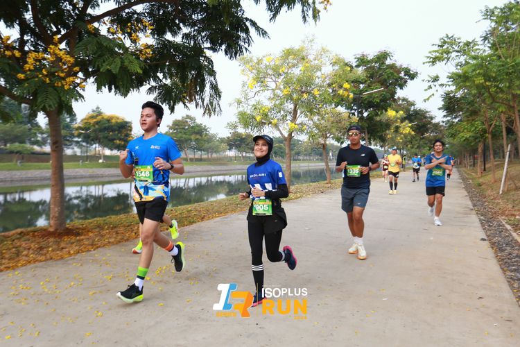 Race photo from ISOPlus Run 2024 Jakarta