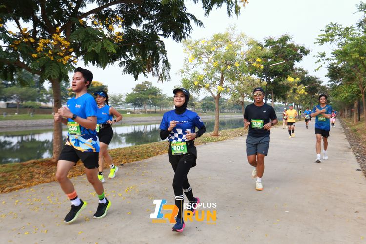 Race photo from ISOPlus Run 2024 Jakarta