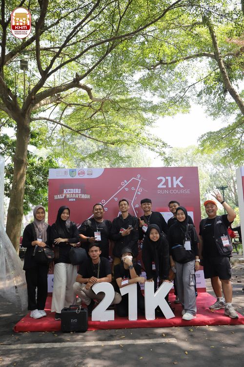 Race photo from Kediri Half Marathon 2024