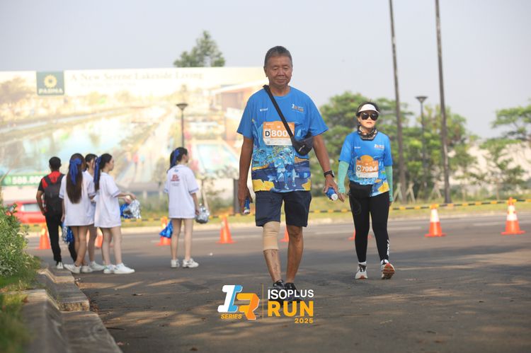 Race photo from ISOPLUS RUN 2025 - JAKARTA
