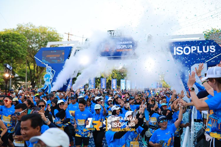 Race photo from SURABAYA ISOPLUS MARATHON 2025