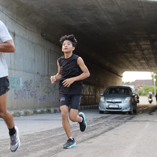 Race photo from KEDIRI HALF MARATHON 2026