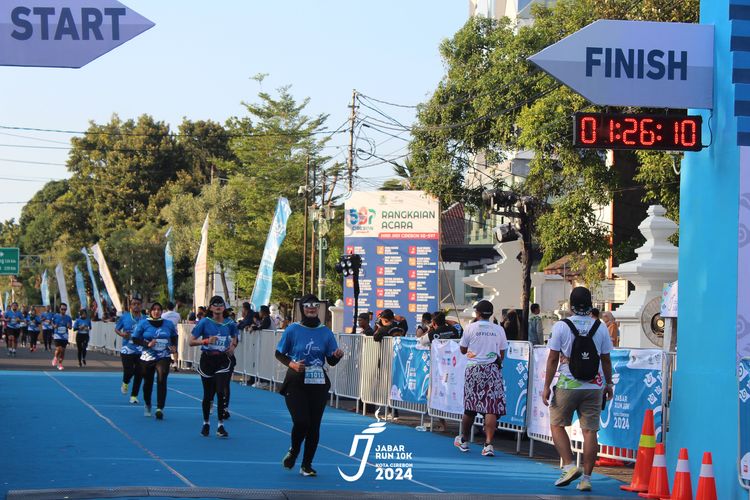 Race photo from Jabar Run 10K 2024