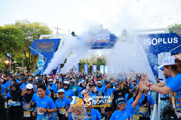Race photo from SURABAYA ISOPLUS MARATHON 2025