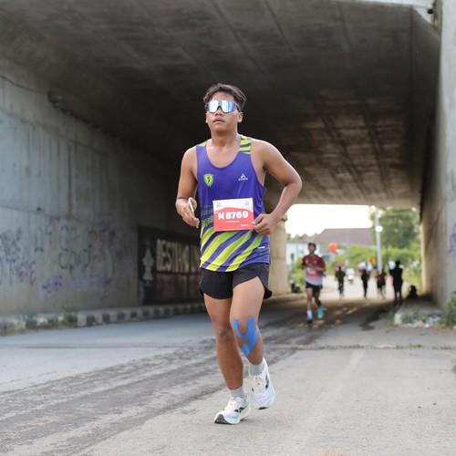 Race photo from KEDIRI HALF MARATHON 2026