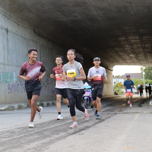 Race photo from KEDIRI HALF MARATHON 2026