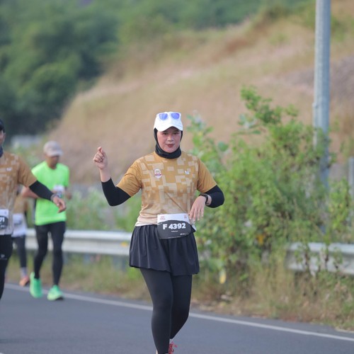 Race photo from KEDIRI HALF MARATHON 2026