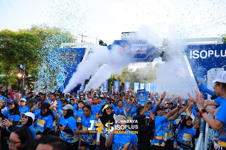 Race photo from SURABAYA ISOPLUS MARATHON 2025