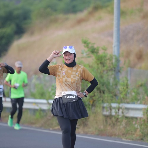 Race photo from KEDIRI HALF MARATHON 2026