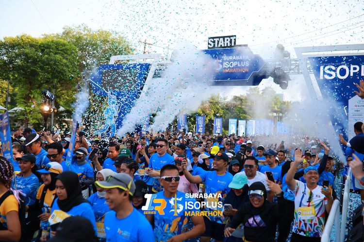 Race photo from SURABAYA ISOPLUS MARATHON 2025