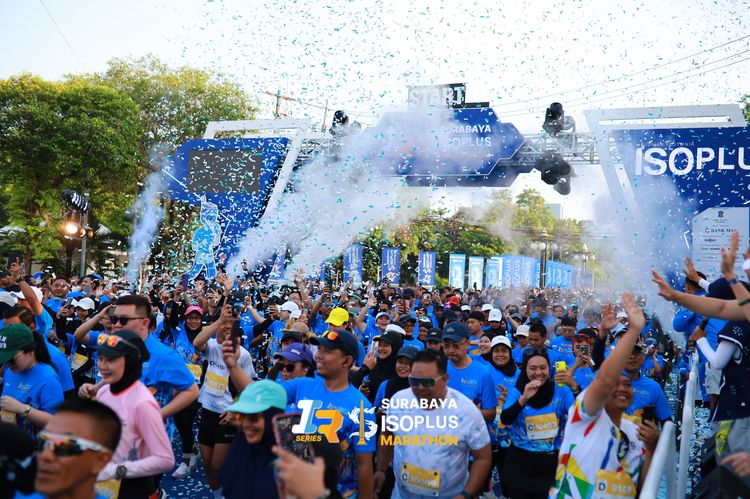 Race photo from SURABAYA ISOPLUS MARATHON 2025