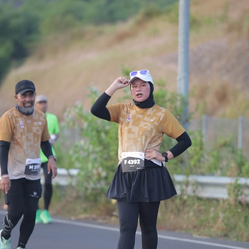 Race photo from KEDIRI HALF MARATHON 2026