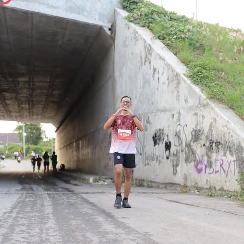 Race photo from KEDIRI HALF MARATHON 2026