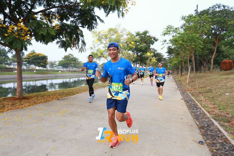 Race photo from ISOPlus Run 2024 Jakarta