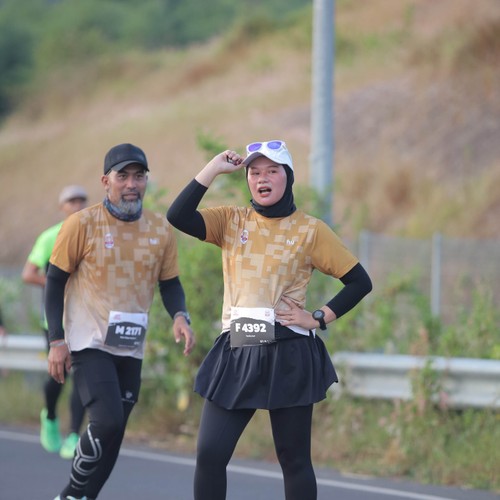 Race photo from KEDIRI HALF MARATHON 2026