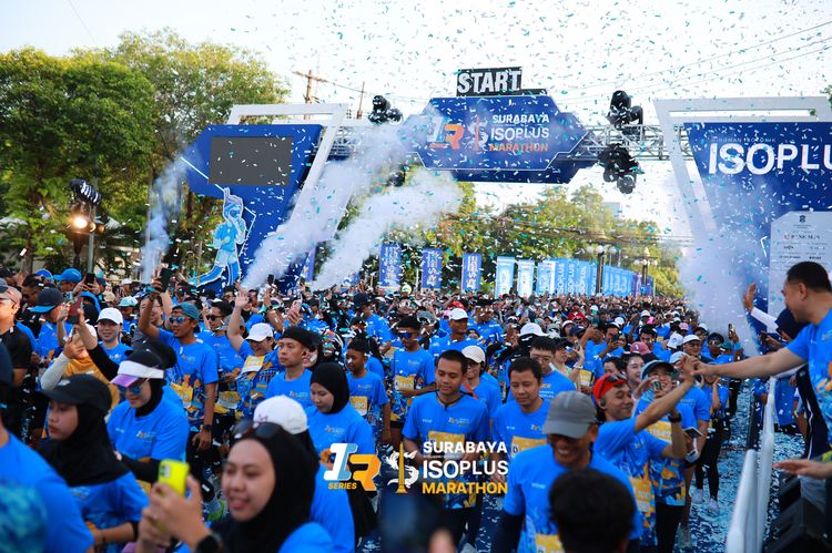 Race photo from SURABAYA ISOPLUS MARATHON 2025