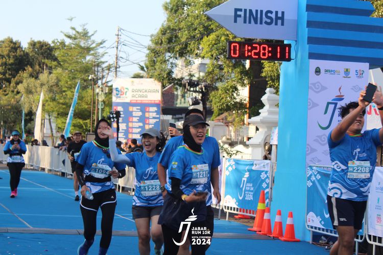 Race photo from Jabar Run 10K 2024