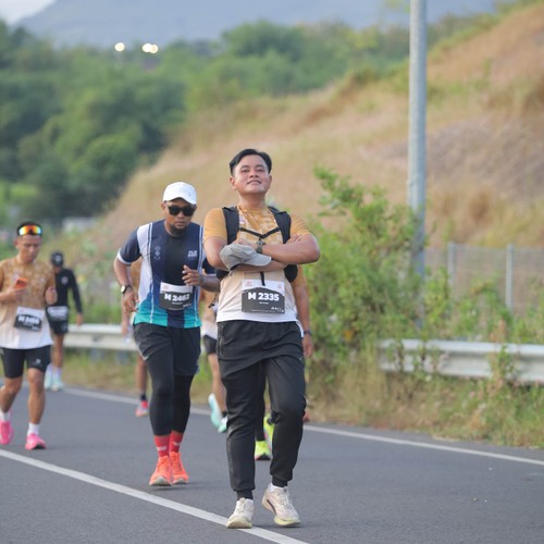 Race photo from KEDIRI HALF MARATHON 2026