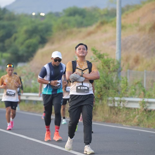Race photo from KEDIRI HALF MARATHON 2026