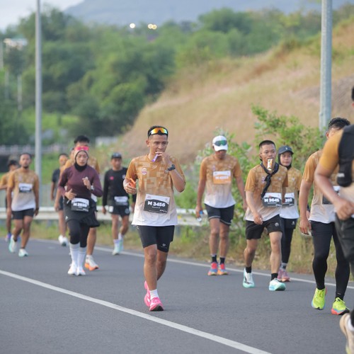 Race photo from KEDIRI HALF MARATHON 2026