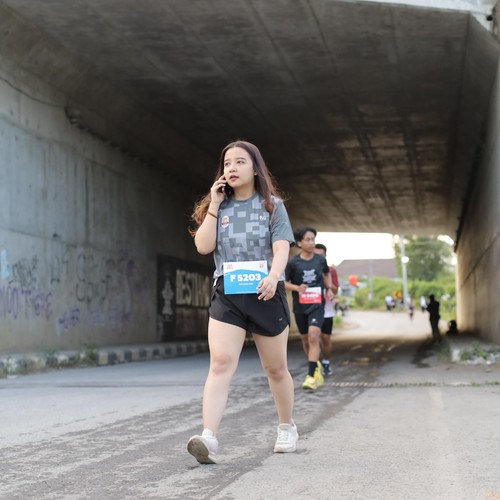 Race photo from KEDIRI HALF MARATHON 2026