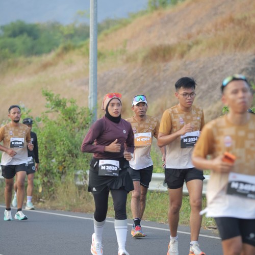 Race photo from KEDIRI HALF MARATHON 2026