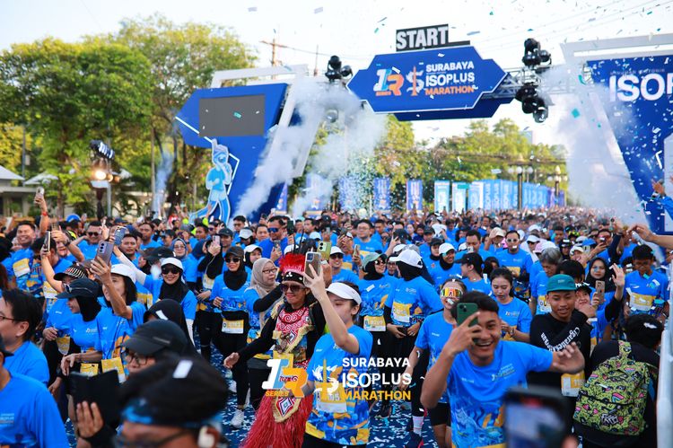 Race photo from SURABAYA ISOPLUS MARATHON 2025
