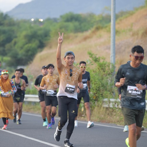Race photo from KEDIRI HALF MARATHON 2026