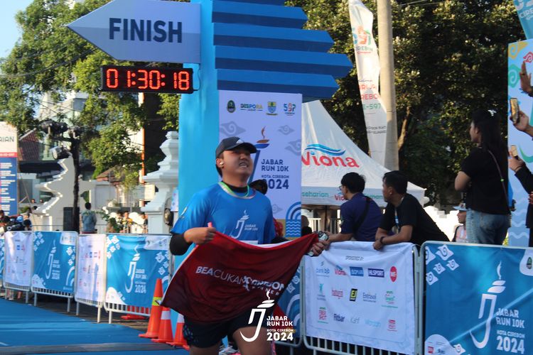 Race photo from Jabar Run 10K 2024