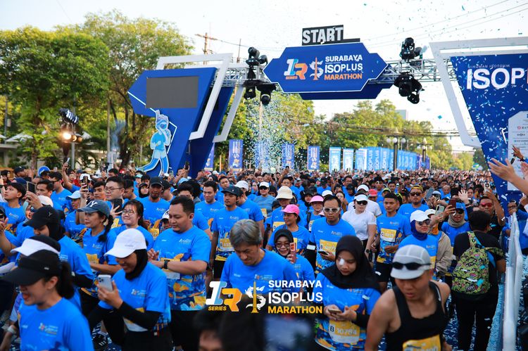 Race photo from SURABAYA ISOPLUS MARATHON 2025