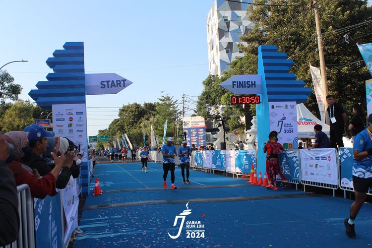 Race photo from Jabar Run 10K 2024