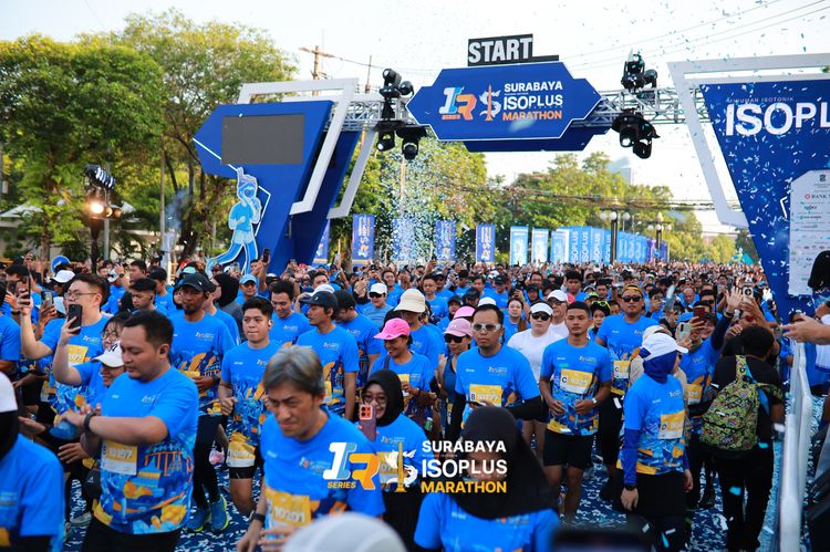 Race photo from SURABAYA ISOPLUS MARATHON 2025