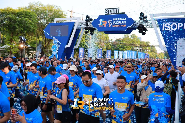 Race photo from SURABAYA ISOPLUS MARATHON 2025
