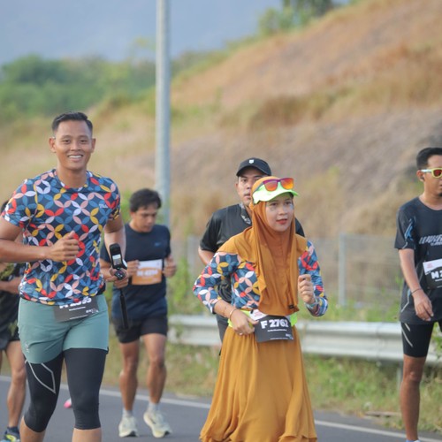 Race photo from KEDIRI HALF MARATHON 2026