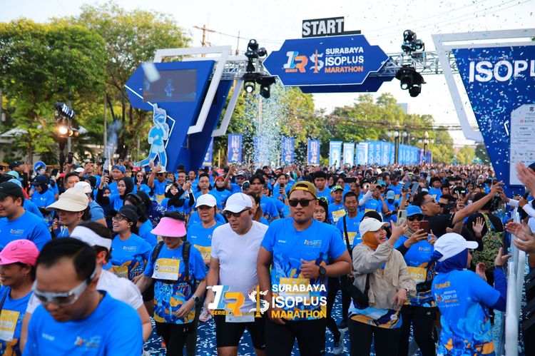 Race photo from SURABAYA ISOPLUS MARATHON 2025