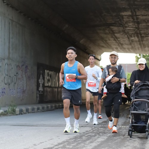 Race photo from KEDIRI HALF MARATHON 2026