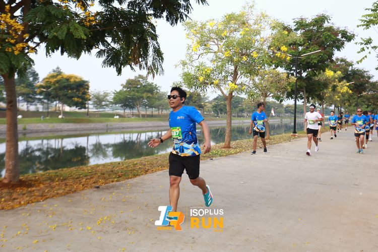 Race photo from ISOPlus Run 2024 Jakarta