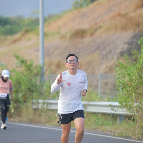 Race photo from KEDIRI HALF MARATHON 2026