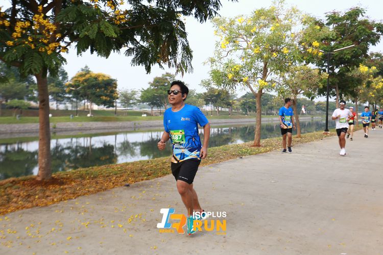 Race photo from ISOPlus Run 2024 Jakarta