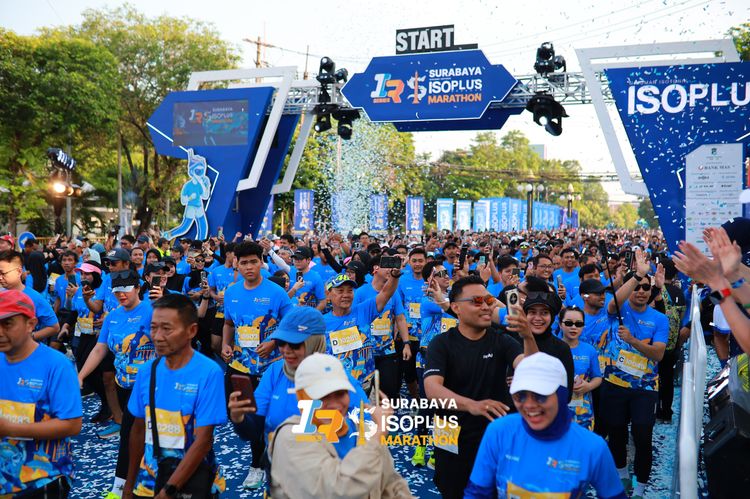 Race photo from SURABAYA ISOPLUS MARATHON 2025